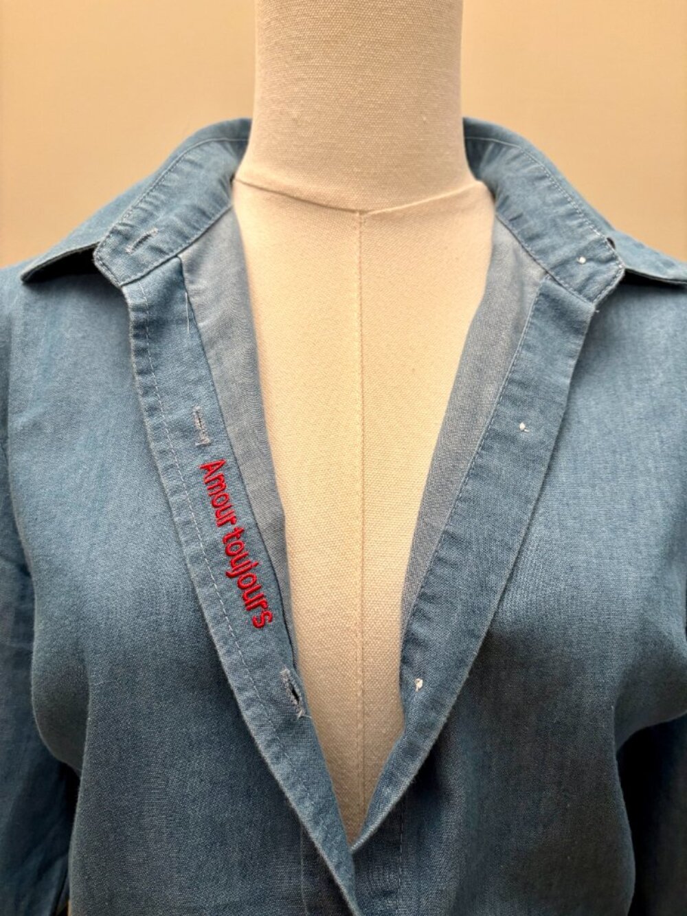 Blue Denim Oliver Shirt - Picture 3 of 5